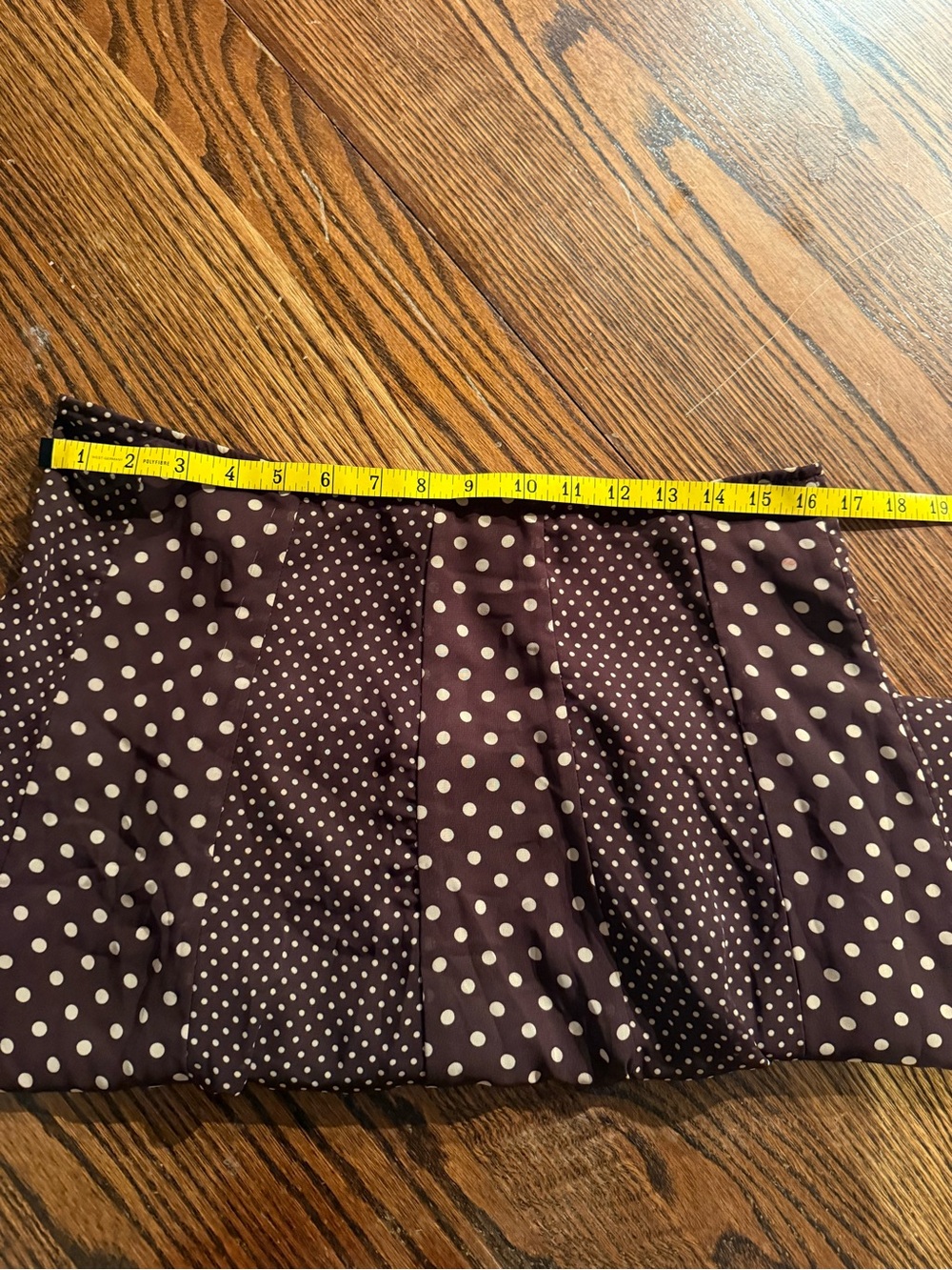 B moss polka dot skirt - Picture 3 of 6